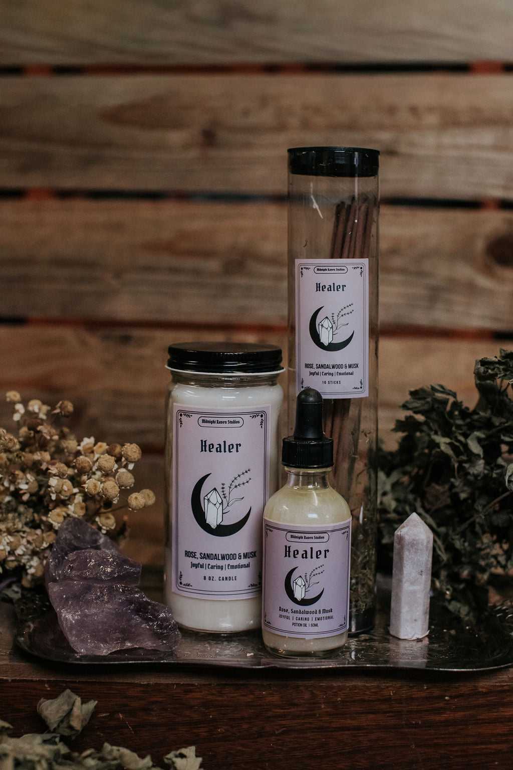 Healer Potion Oil - Rose Lavender