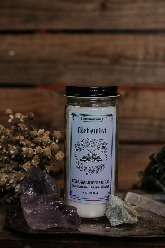 Alchemist Manifestation Jar Candle