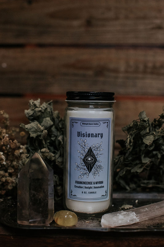 Visionary Manifestation Jar Candle