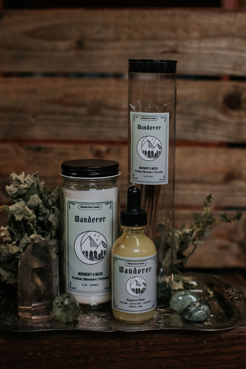 Wanderer Potion Oil - Mugwort and Musk