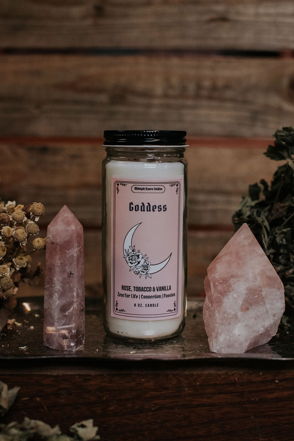 Goddess Manifestation Jar Candle