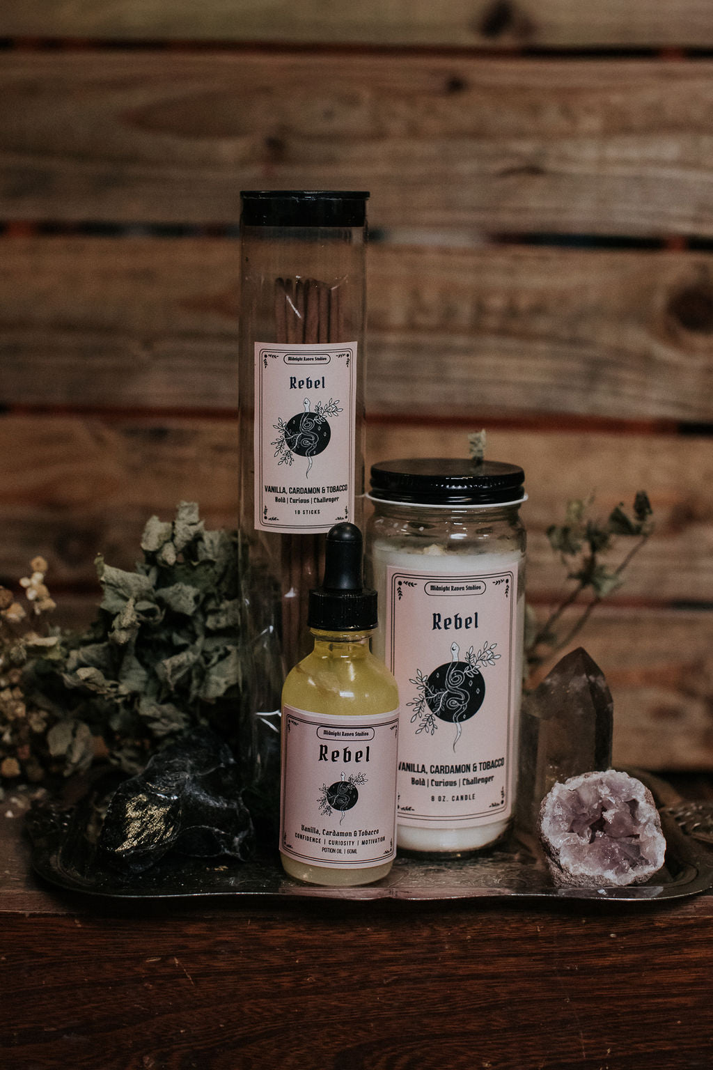 Rebel Manifestation Jar Candle