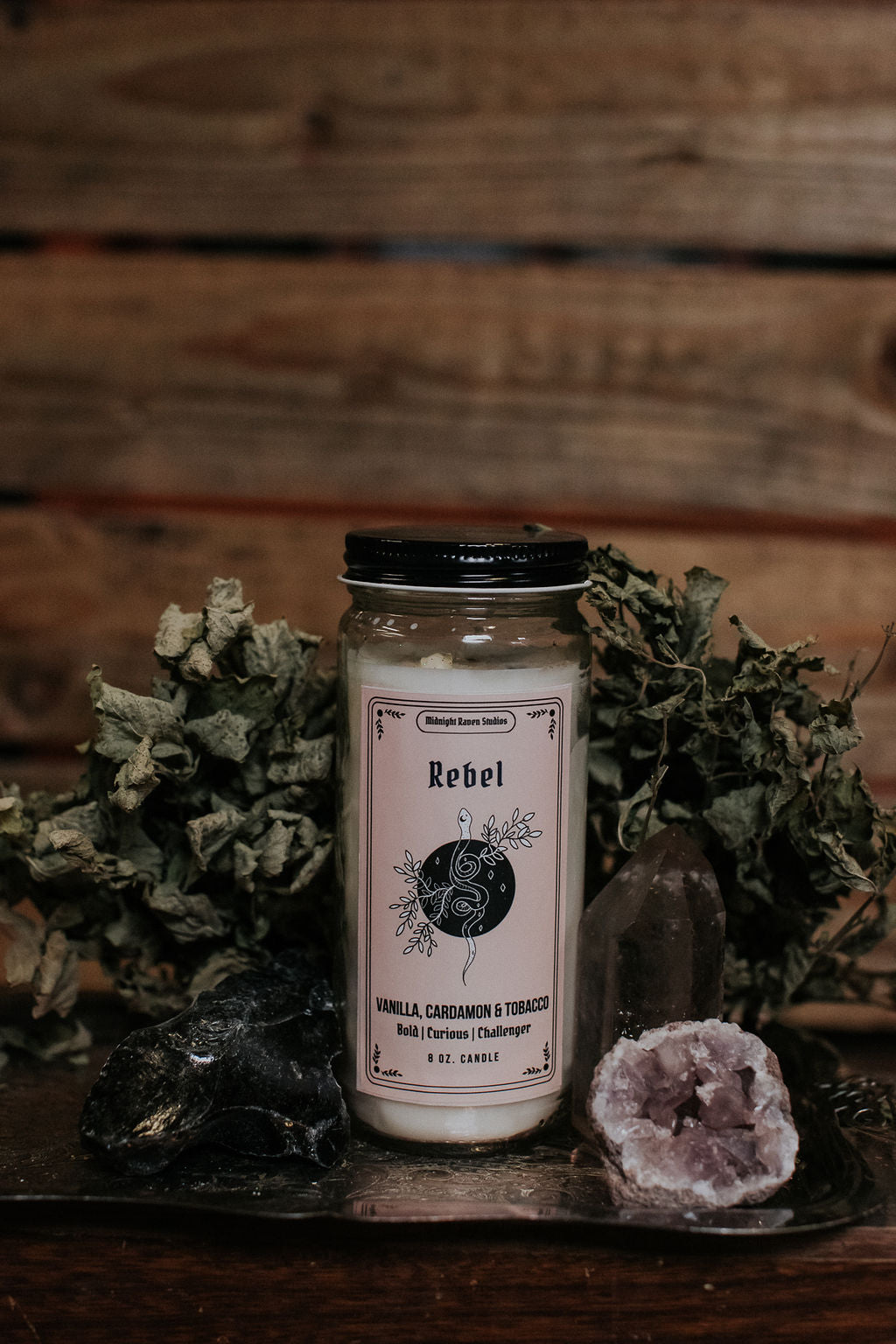 Rebel Manifestation Jar Candle