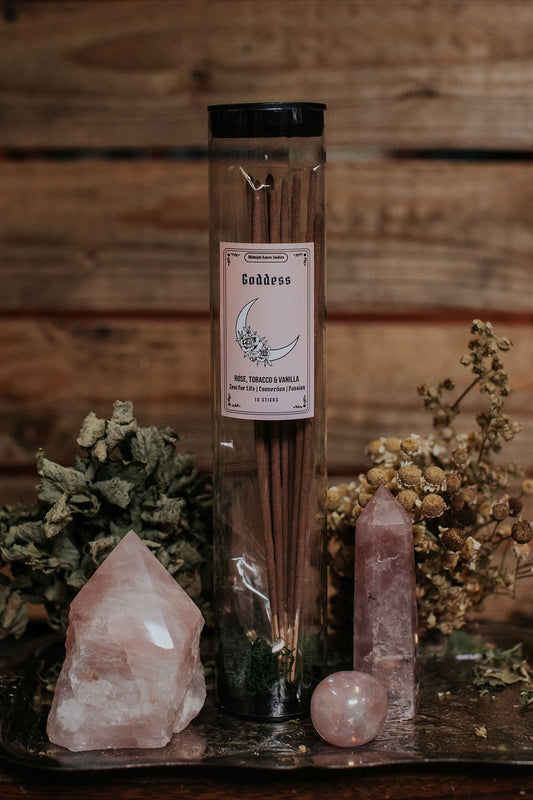 Goddess Incense - Rose Tobacco Vanilla