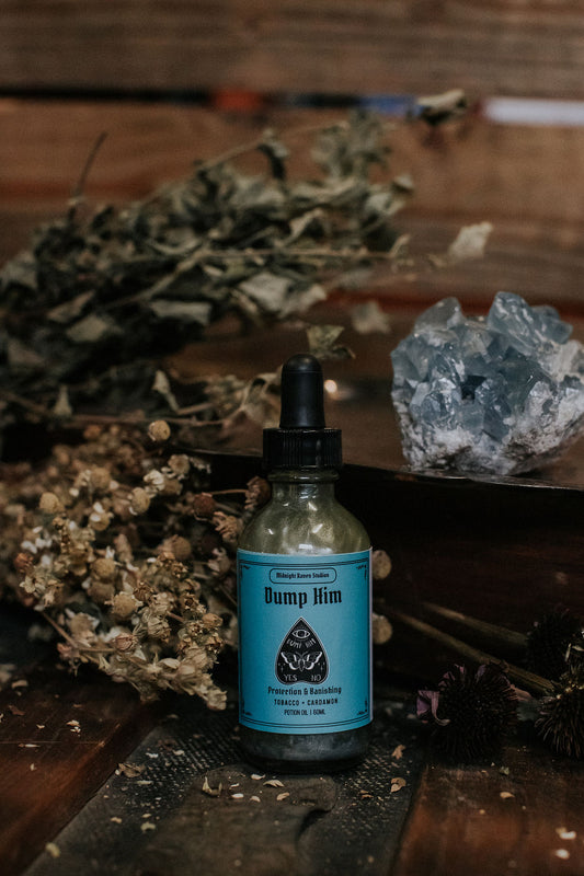 Dump Him Potion Oil - Cardamom and Tobacco