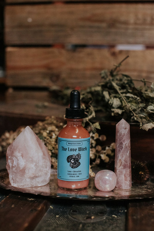 Love Witch Potion Oil - Rose and Sandalwood