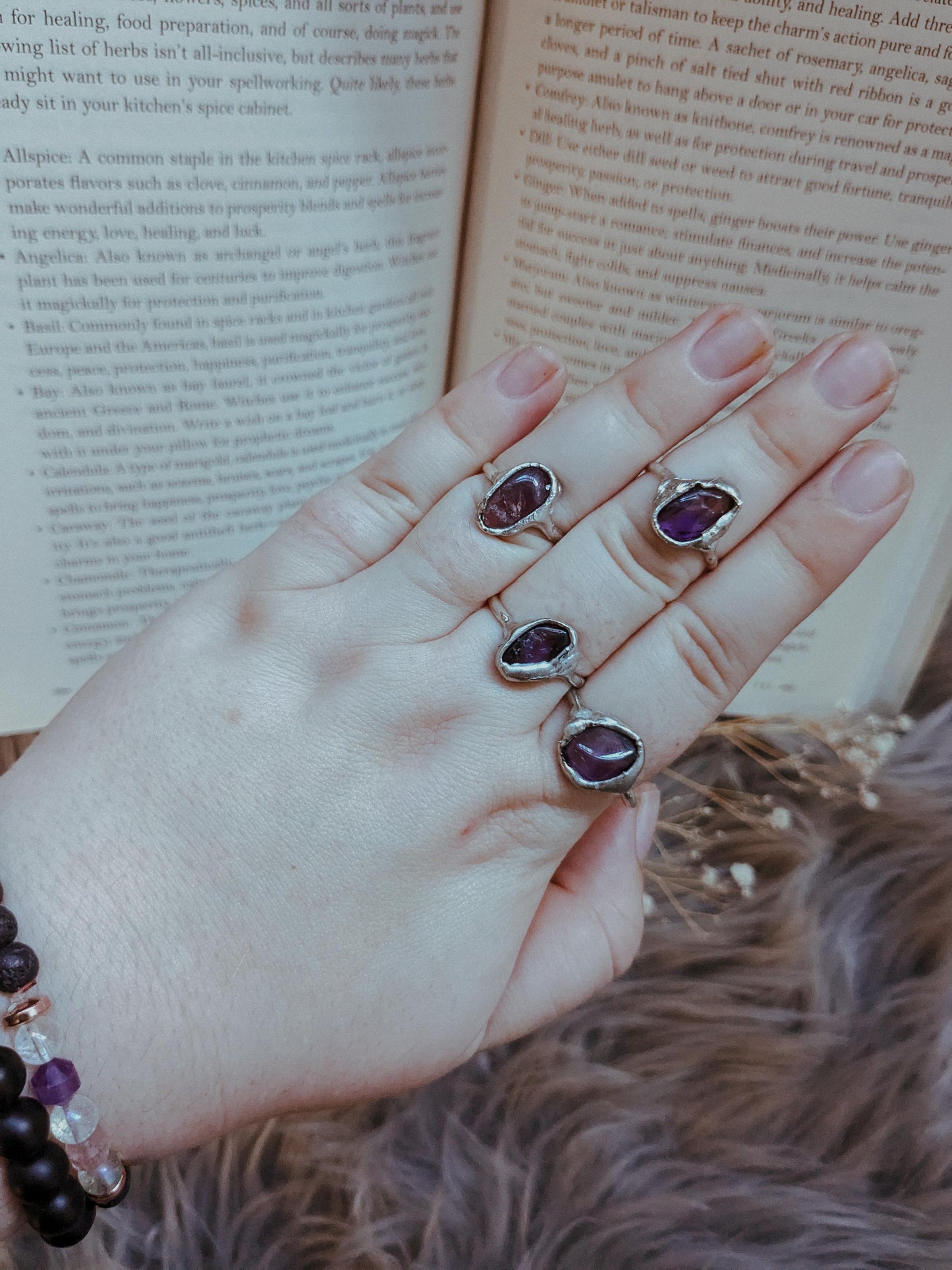 Nesta Amethyst Ring