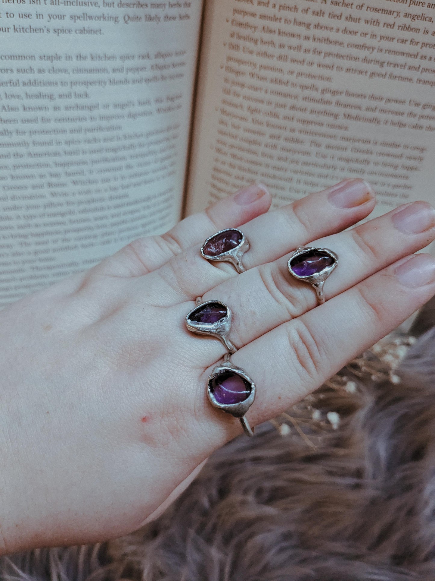 Nesta Amethyst Ring