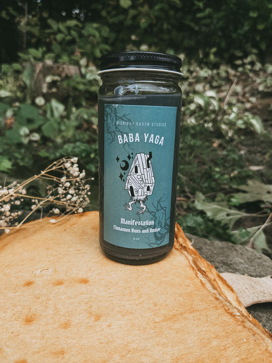 Baba Yaga Manifestation Candle