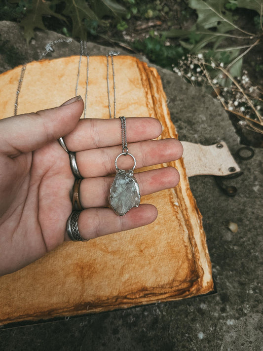 Green Fluorite Pendant