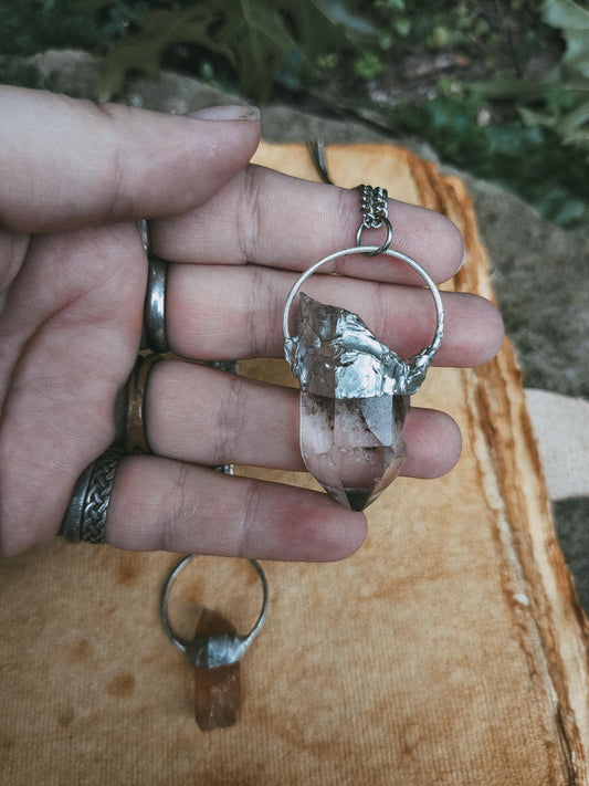 Garden Quartz Guardian Necklace