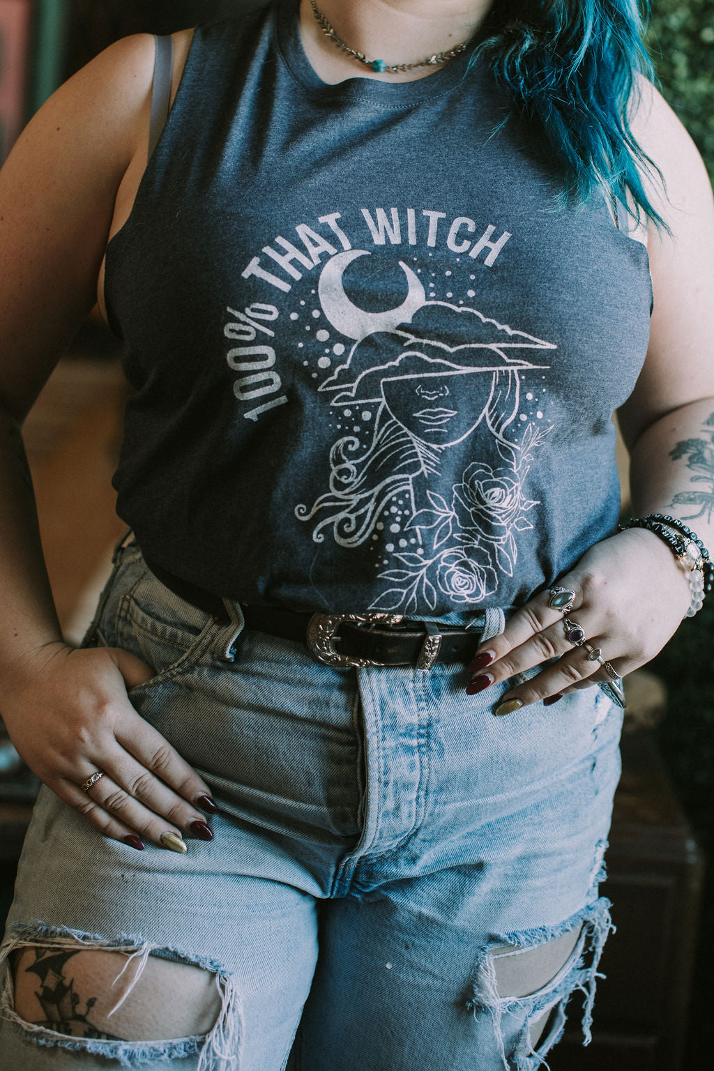 100% That Witch Tank Top
