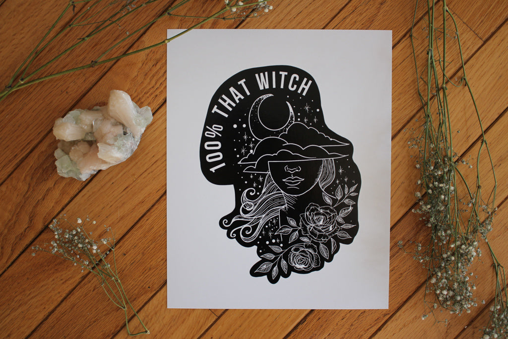 100% That Witch Print